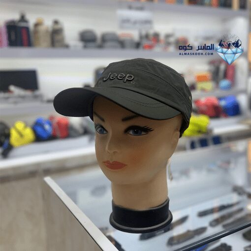 کلاه آفتابی جیپ JEEP اورجینال رنگ سبز یشمی _ الماس کوه
