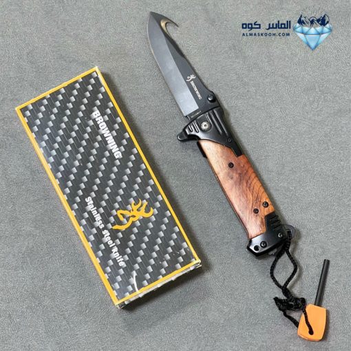 چاقو برونینگ 8Cr14MoV اورجینال-الماس کوه