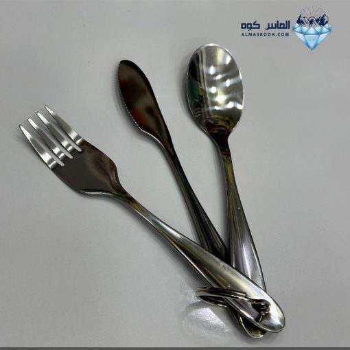 ست قاشق و چنگال و کارد کوهنوردی مناسب کودک و نوجوان_ الماس کوه